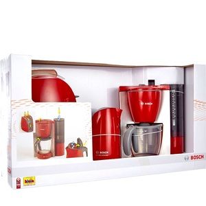 NEW Theo Klein Bosch Toy Coffee Kitchen Breakfast Set